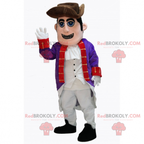 18th century officer mascot - Redbrokoly.com