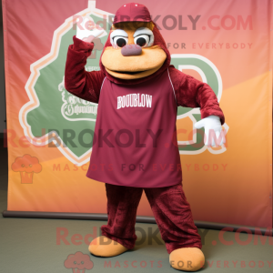 Maroon Jambalaya maskot...