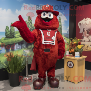 Maroon Jambalaya maskot...