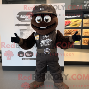 Black Chocolate Bars mascot...