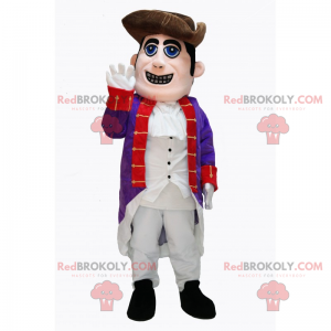 18th century officer mascot - Redbrokoly.com