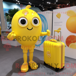 Citrongul Candy Box maskot...