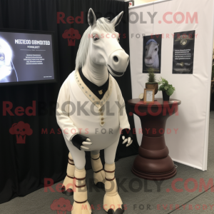 Costume mascotte de Quagga...