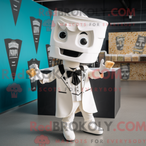 White Nachos mascot costume...