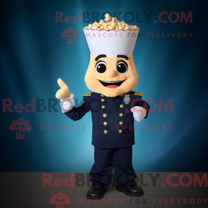 Navy Pop Corn maskot...