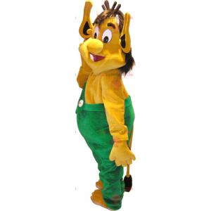 Mascotte dell'orco giallo - Redbrokoly.com