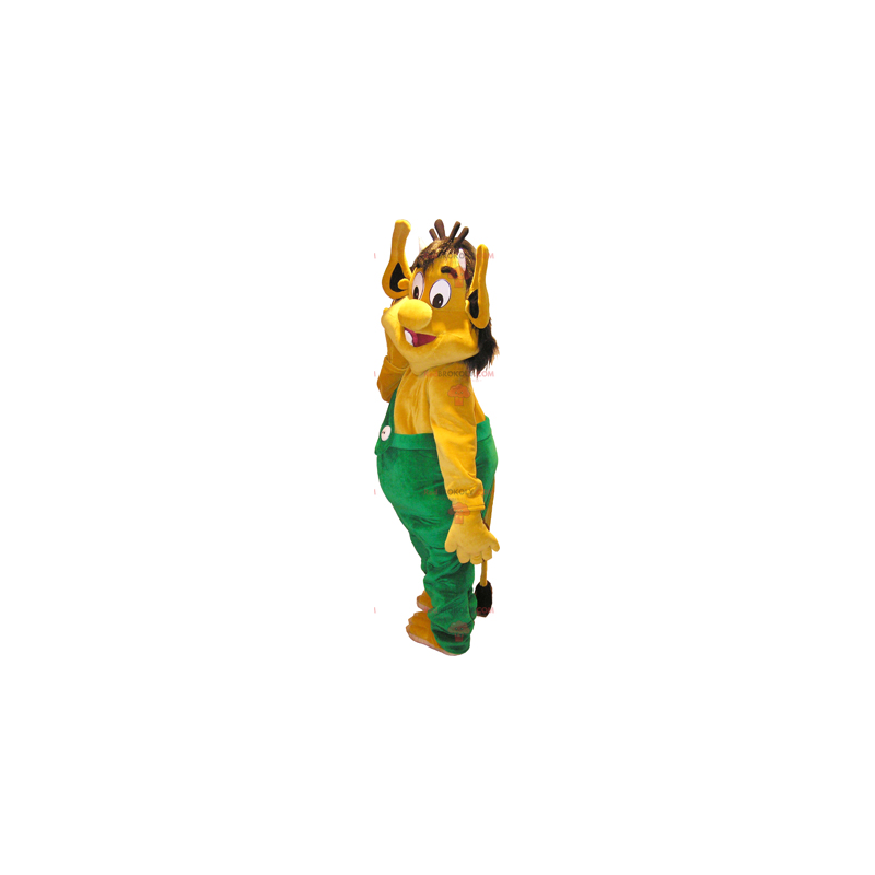Mascote ogro amarelo - Redbrokoly.com