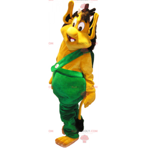 Yellow ogre mascot - Redbrokoly.com