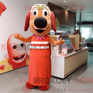 Rust Hot Dogs maskot...