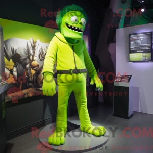 Lime Green Frankenstein...