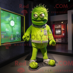 Lime Green Frankenstein...