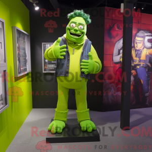 Lime Green Frankenstein...