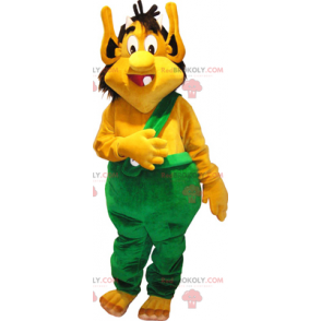 Maskot žlutý zlobr - Redbrokoly.com