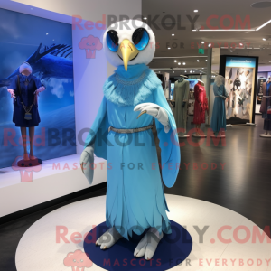 Disfraz de mascota Sky Blue...