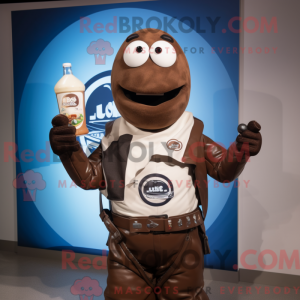 Brown Bottle Of Milk...