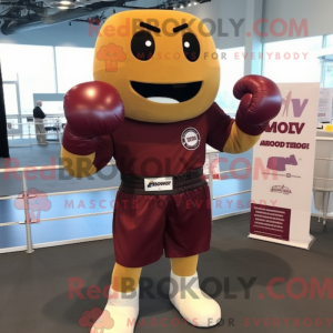 Maroon Boxing Glove...