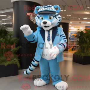 Disfraz de mascota Sky Blue...
