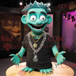 Blauwgroen Frankenstein...