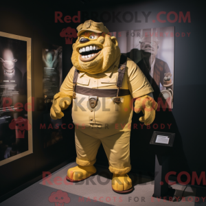 Gold Ogre maskot...