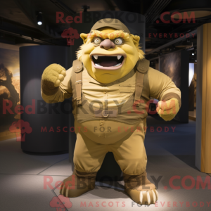 Máscara Gold Ogre com...