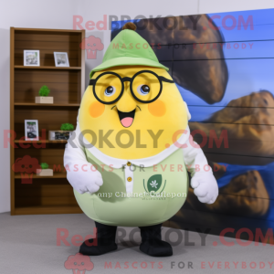 Cream Pear maskot kostume...