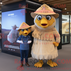 Costume mascotte de poulet...