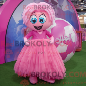 Pink Soccer Goal...
