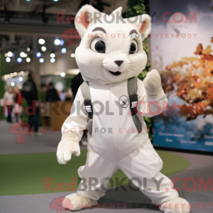 White Flying Squirrel...