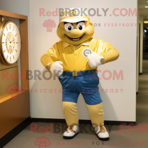 Gold Wrist Watch mascot...