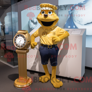 Gold Wrist Watch...