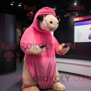 Rosa Camel maskot...