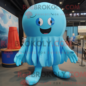 Postava maskota Sky Blue...