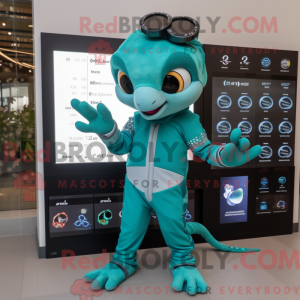 Disfraz de mascota Teal...