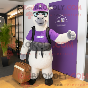 Costume de mascotte de lama...
