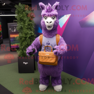 Disfraz de mascota Llama...