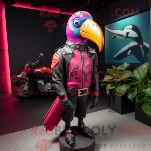 Figura de máscara de tucano...