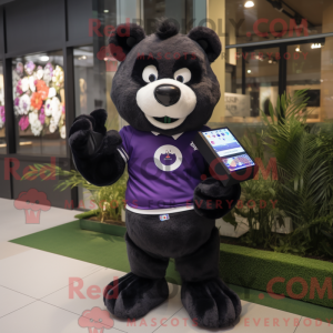 Lavender Spectacled Bear...
