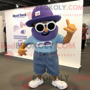 Purple Clam Chowder mascot...