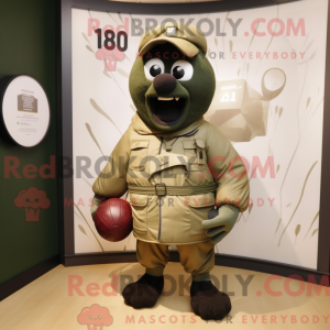 Olive Rugby Ball...