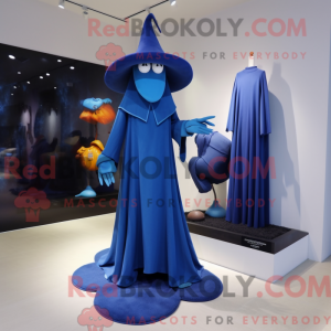 Blue Witch S Hat mascot...