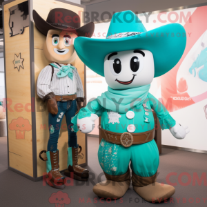 Turkis Cowboy maskot...