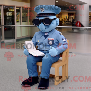 Sky Blue Navy Soldier...