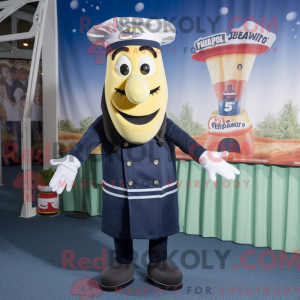 Navy Paella maskot kostume...