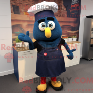 Navy Paella maskot kostume...