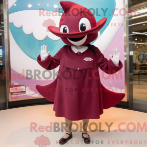 Personaggio mascotte Maroon...