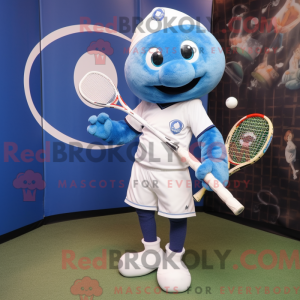 Blå Tennisracket...