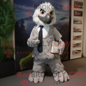 Sølv ørn maskot drakt...