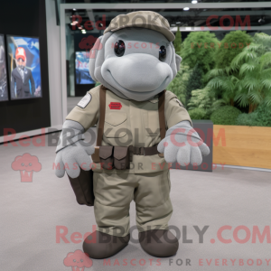 Grey Cod mask drakt...