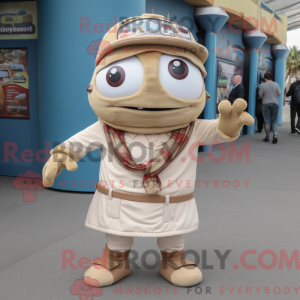 Mascotte de Gyro beige...