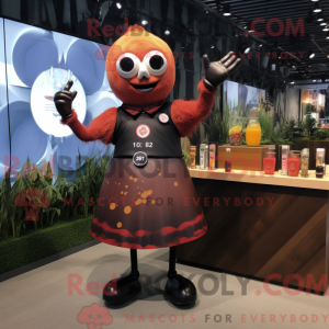 Rust Juggle mascot costume...